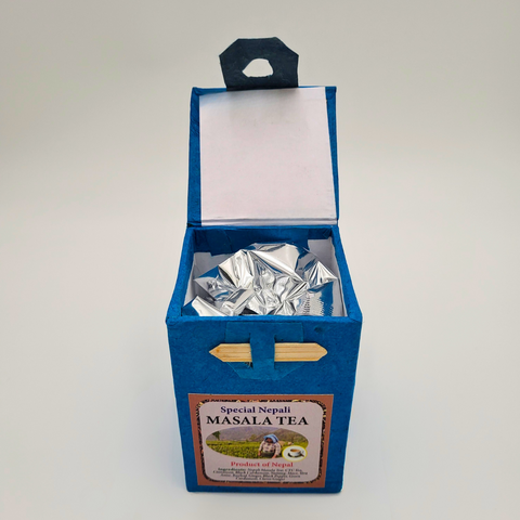 Spezial-Masalatee - 50g offen / Loktapapier-Box
