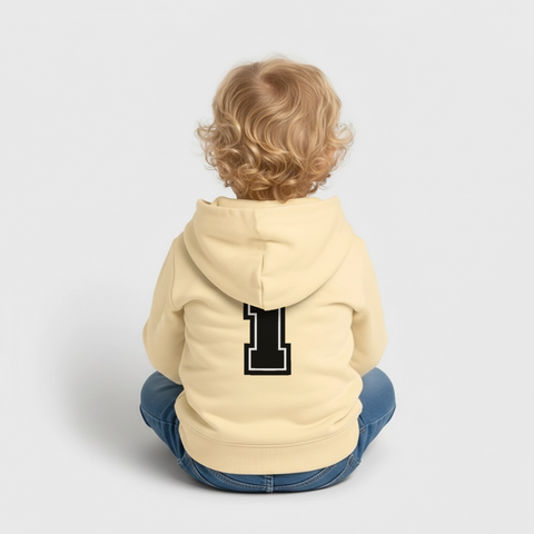 Baby Organic Hoodie by Stanley/Stella - cream