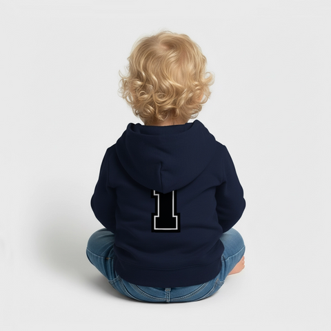 Baby Organic Hoodie by Stanley/Stella - navy