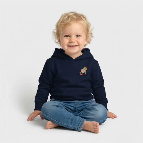 Baby Organic Hoodie by Stanley/Stella - navy