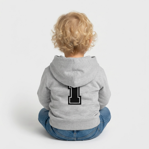 Baby Organic Hoodie by Stanley/Stella - heather grey