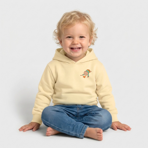 Baby Organic Hoodie by Stanley/Stella - cream