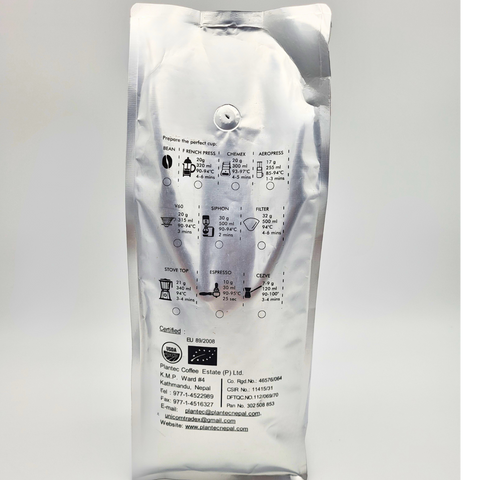 Kaffee - Bio-Arabica aus Nepal- 1 kg