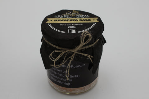 Himalaya Salz - Rosa kristall 200g