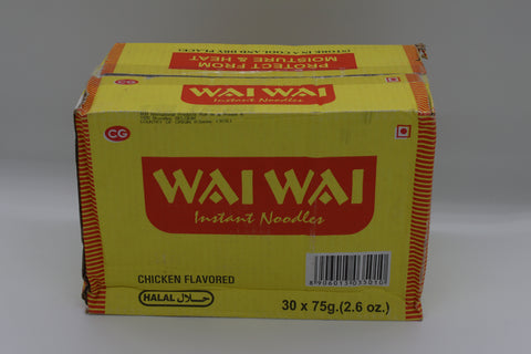WAI WAI Instantnudeln mit Hühnergeschmack - 30 Stück