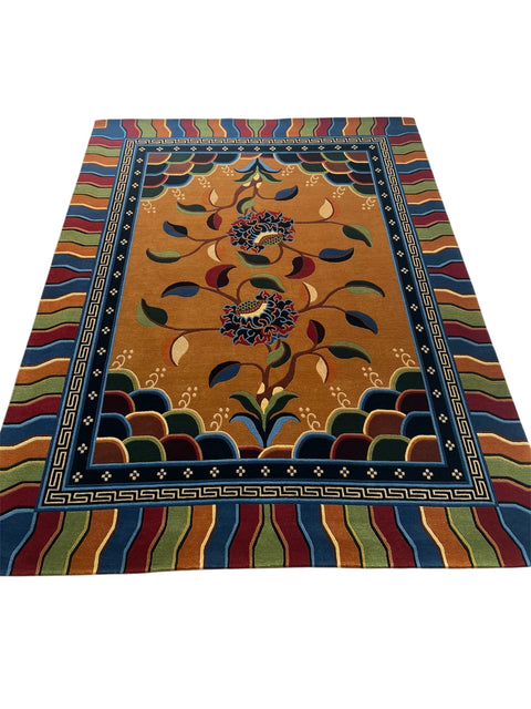 Sonnenblume gelb Teppich 200 x 250 cm