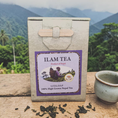 Ilam Schwarztee - 50g offen / Loktapapier-Box