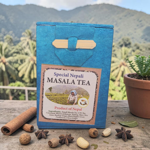 Spezial-Masalatee - 50g offen / Loktapapier-Box