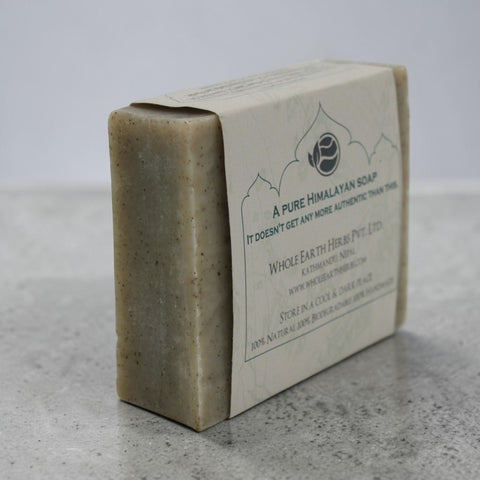 House of Nepal Wild Himalaya Brennnessel-Minz Seife, eine belebende Naturseife mit Brennnessel und Minze zur Porenreinigung.
