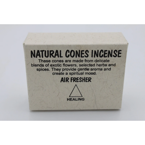 House of Nepal Räucherkegel Healing, natürliche Räucherkegel aus exotischen Blumen, Kräutern und Gewürzen für eine spirituelle Atmosphäre.