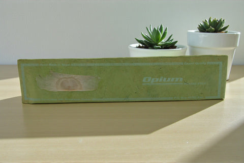 House of Nepal Räucherstäbchen Flora - Opium, orientalisch, handgefertigt, 15 Stück, 22 cm, 45 Min Brenndauer